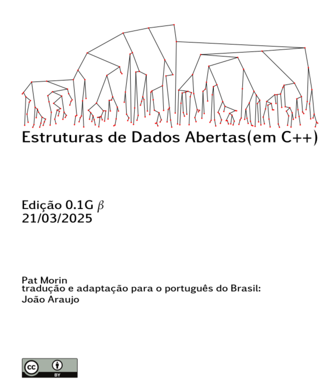 Capa do livro Estruturas de Dados Abertas (em C++)